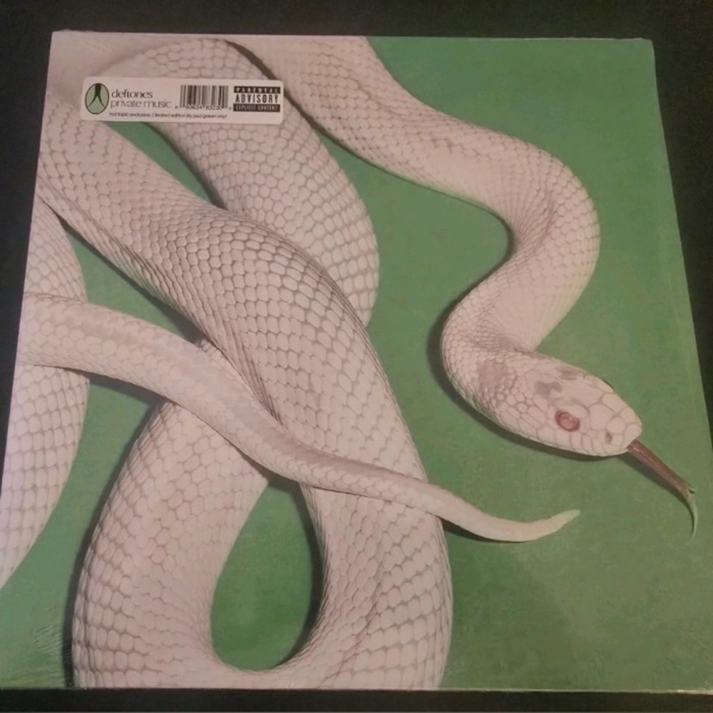 Deftones Private Music Vinyl Record LP Hot Topic Lily Pad Green Sold Out